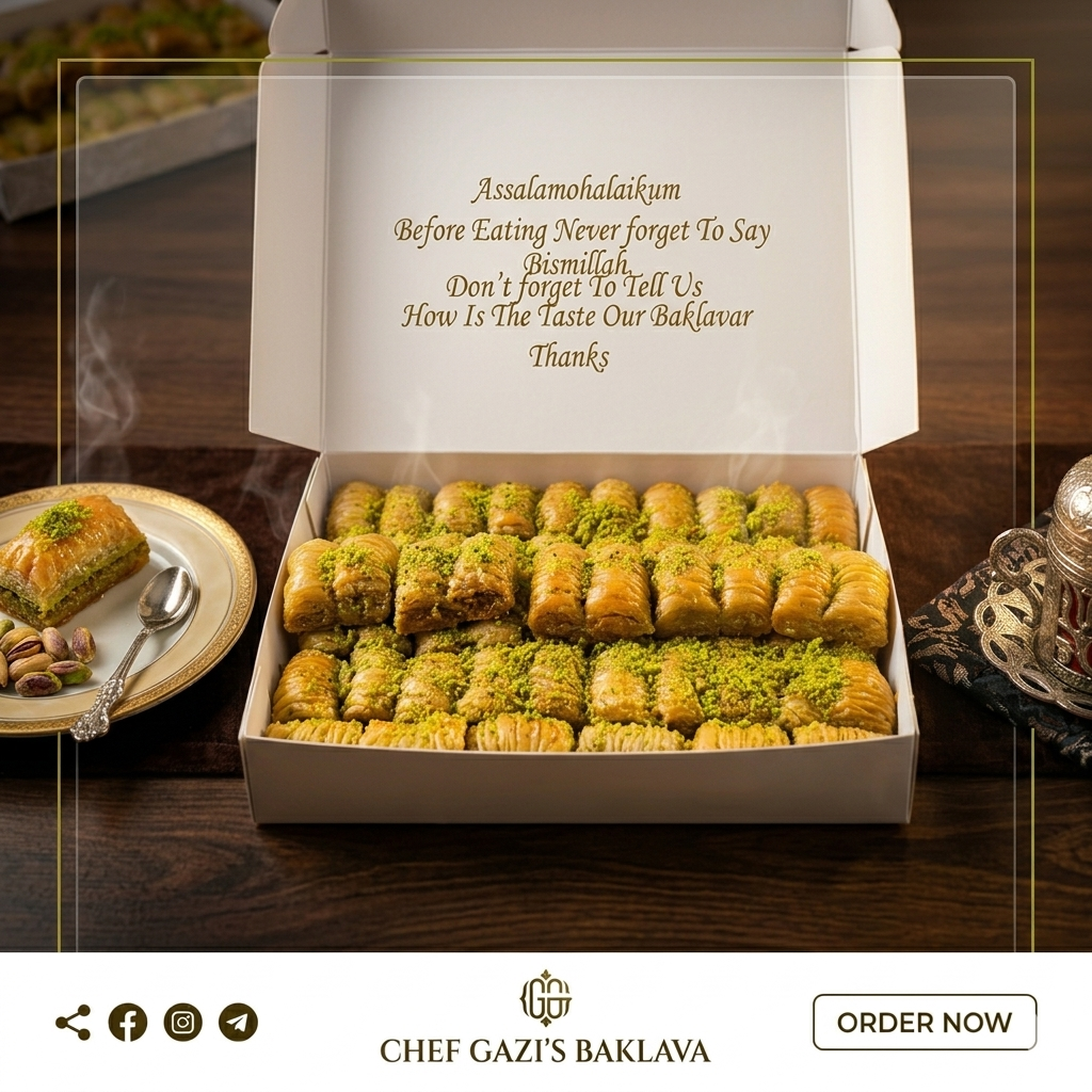 Baklava Finger 1 box ( 500 gm almost )
