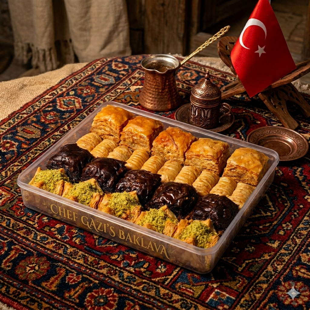 Chocolate delight  Baklava box