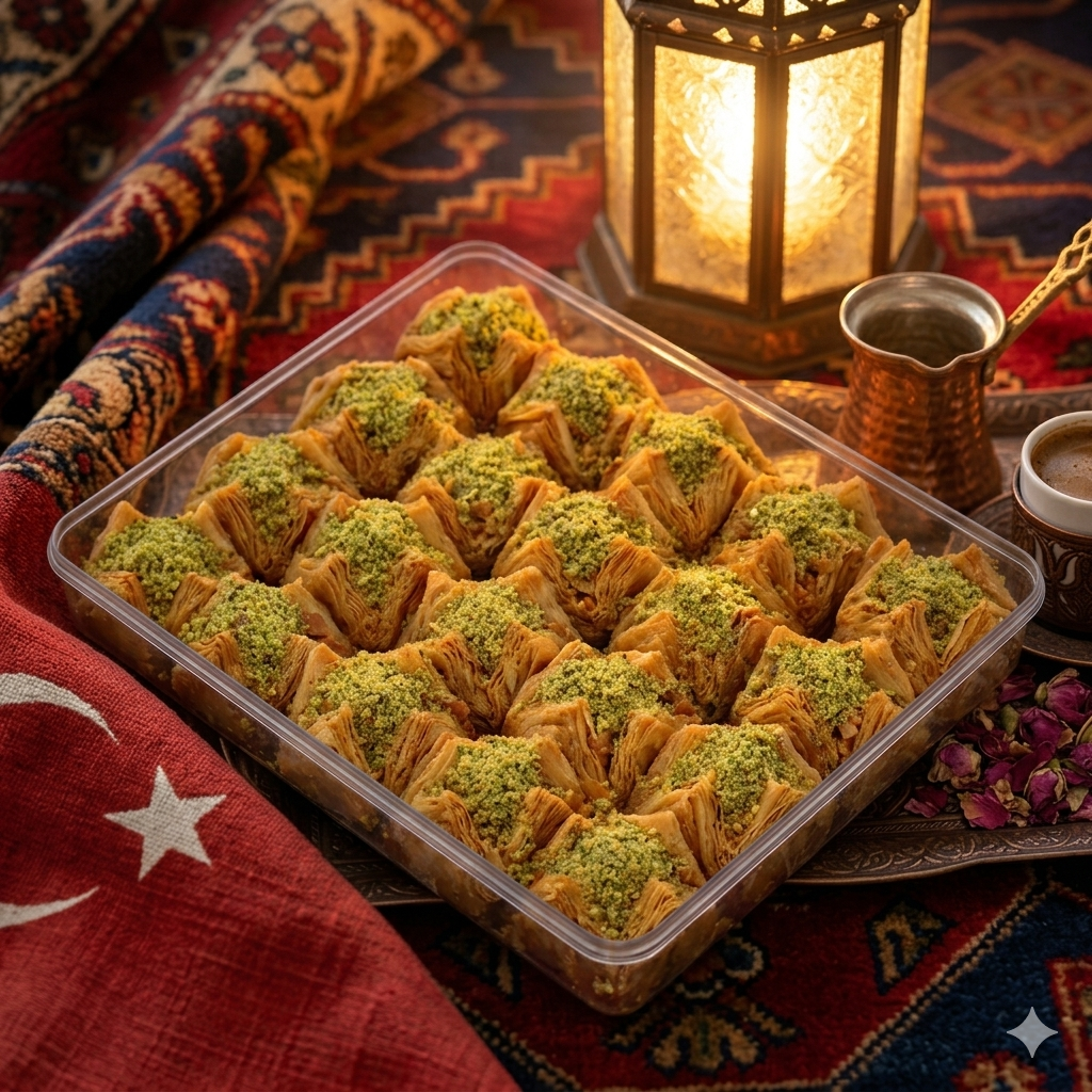 Baklava Flower